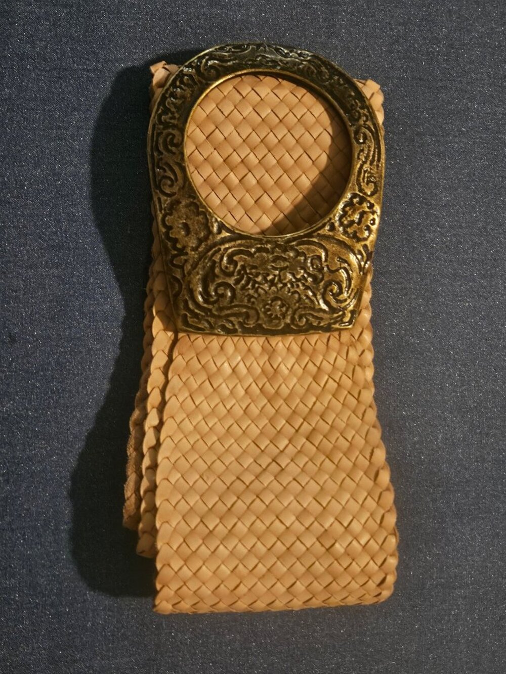 Suzi Roher woven leather belt